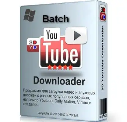 3D Youtube Downloader — Batch 2.18 RePack (& Portable) by elchupacabra [Multi/Ru] скачать торрент