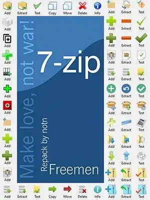 7-Zip 16.04 Freemen 17.2 Repack by notn [Multi/Ru] скачать торрент