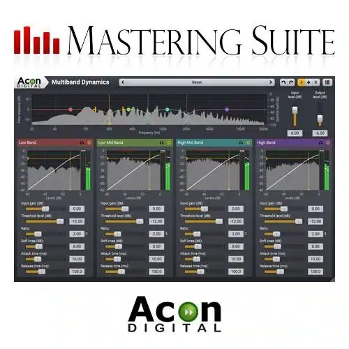 Acon Digital — Mastering Suite 1.1.1 VST, VST3, AAX (x86/x64) [En] скачать торрент