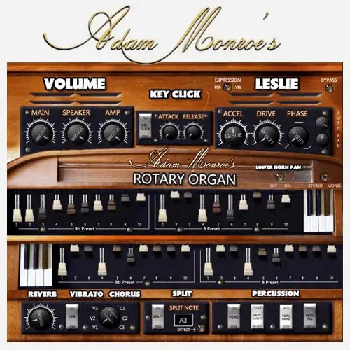 Adam Monroe Music — Rotary Organ 1.3 VSTi, AAX (x86/x64) [En] скачать торрент