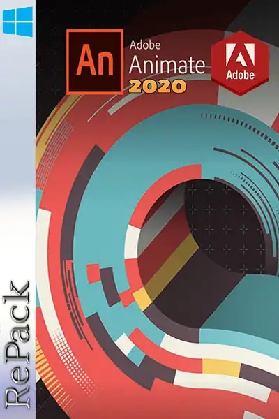 Adobe Animate 2020 20.5.1.31044 RePack by KpoJIuK [Multi/Ru] скачать торрент