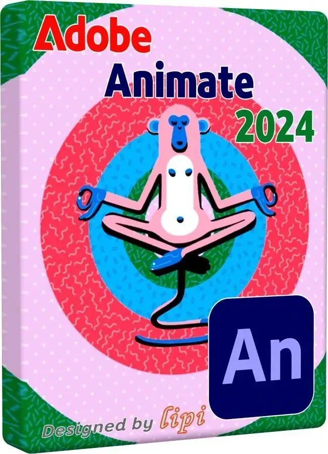 Adobe Animate 2024 24.0.14.24 (x64) Portable by 7997 [Multi/Ru] скачать торрент