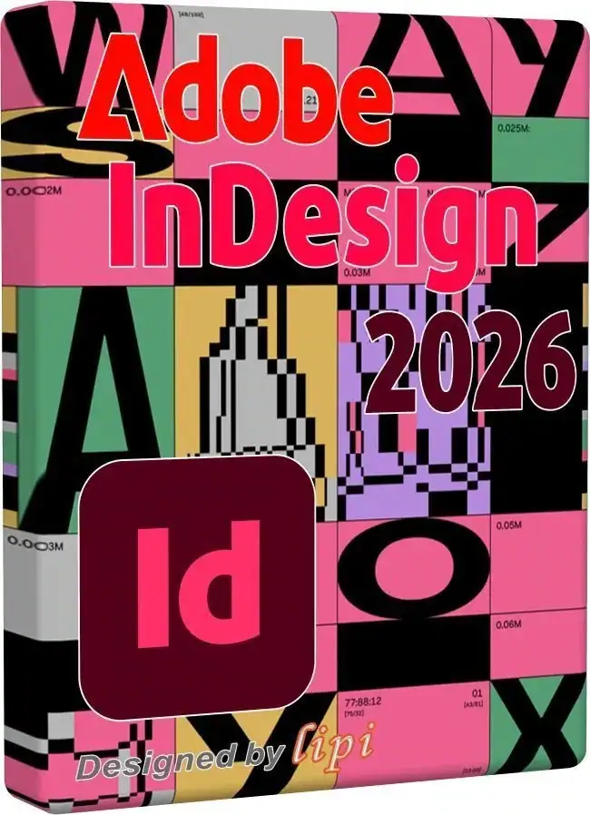 Adobe InDesign 2026 21.4.0.74 Repack by 7997 [Multi/Ru] скачать торрент