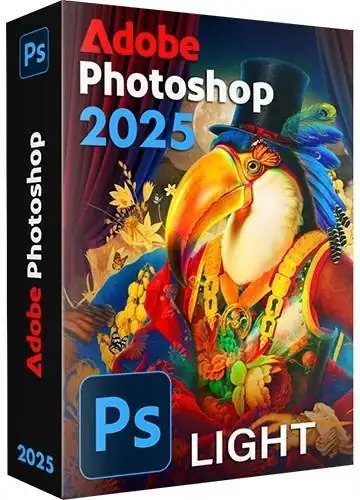 Adobe Photoshop 2025 26.11.5.177 Light (x64) Portable by 7997 [Multi/Ru] скачать торрент
