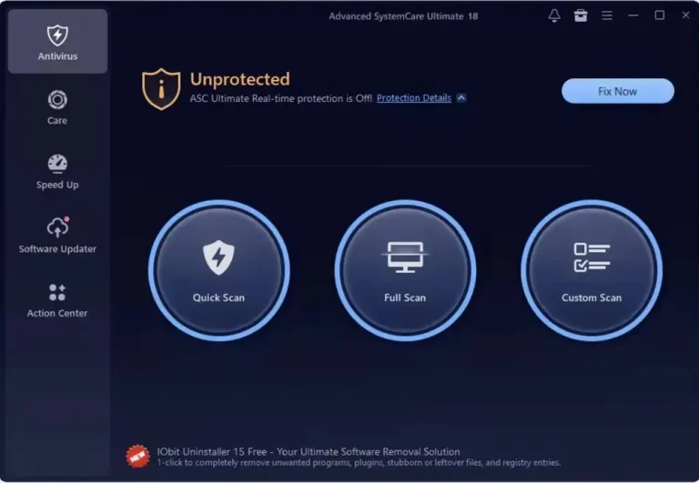 Advanced SystemCare Ultimate 18.0.0.85 [Multi/Ru] скачать торрент