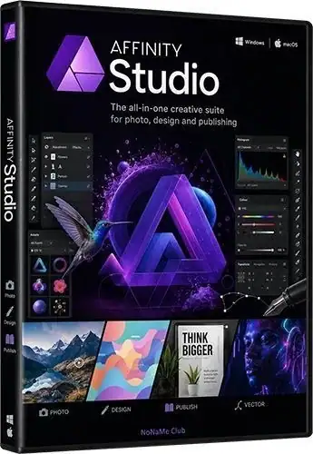 Affinity Studio 3.2.1.4425 RePack by KpoJIuK [Multi/Ru] скачать торрент