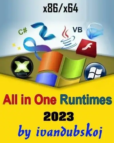 AIO Runtimes 2023 v.1.1 ( MS Visual C++ MS DirectX + DLL/OCX + Trusted Root CA PC ) by ivandubskoj [Ru] скачать торрент
