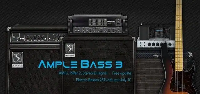 Ample Sound — Ample Bass P III v3.00 VSTi, VSTi3, AAX x64 [En] скачать торрент