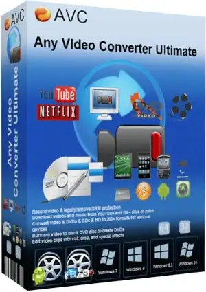 Any Video Converter Ultimate 7.0.2 [Multi/Ru] скачать торрент