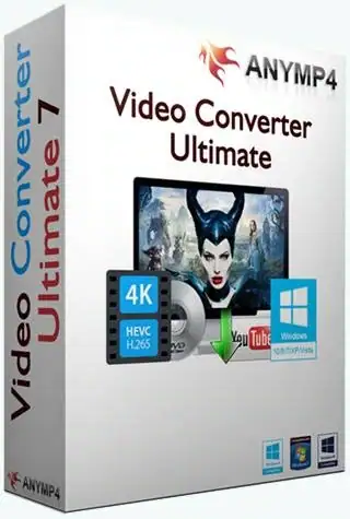 AnyMP4 Video Converter Ultimate 7.0.36 RePack (& Portable) by TryRooM [Multi/Ru] скачать торрент