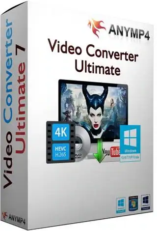 AnyMP4 Video Converter Ultimate 8.5.86 RePack (& Portable) by TryRooM [Multi/Ru] скачать торрент