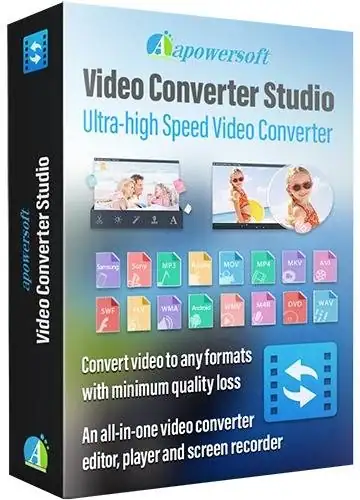 Apowersoft Video Converter Studio 4.8.8.0 [Multi] скачать торрент