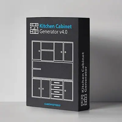 ArchvizTools — Kitchen Cabinet Generator 4.0 [En] скачать торрент