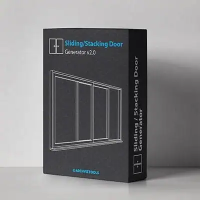ArchvizTools — Sliding & Stacking Door Generator 2.0 [En] скачать торрент