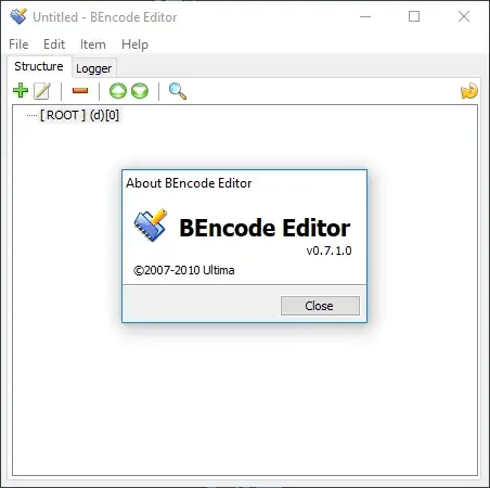 BEncode Editor 0.7.1.0 Portable [En] скачать торрент