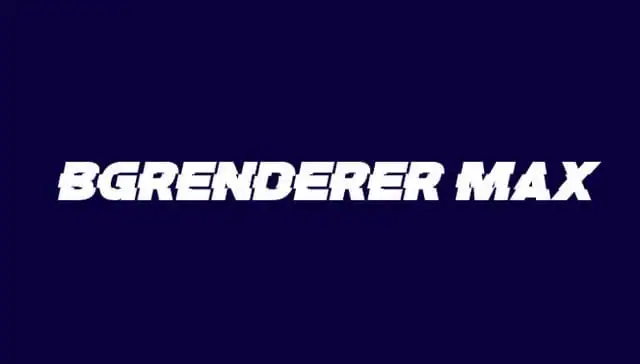BG Renderer Max 1.0.6 [En] скачать торрент