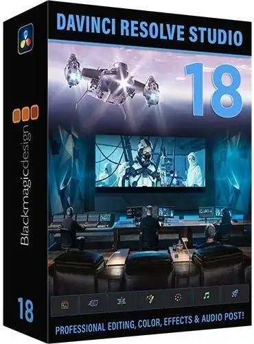 Blackmagic Design DaVinci Resolve Studio 18.1.4 Build 9 (x64) Portable by 7997 [Multi/Ru] скачать торрент