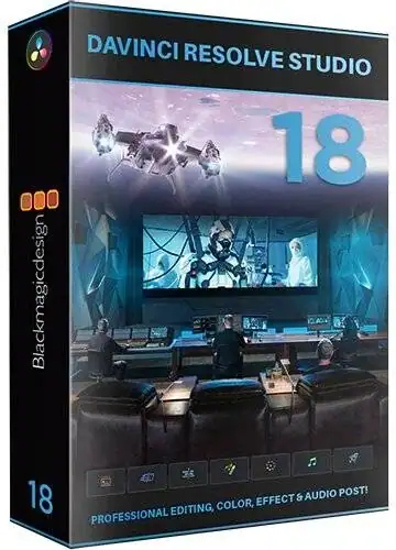 Blackmagic Design DaVinci Resolve Studio 18.5.1 Build 6 (x64) RePack by AlekseyPopovv [Multi/Ru] скачать торрент