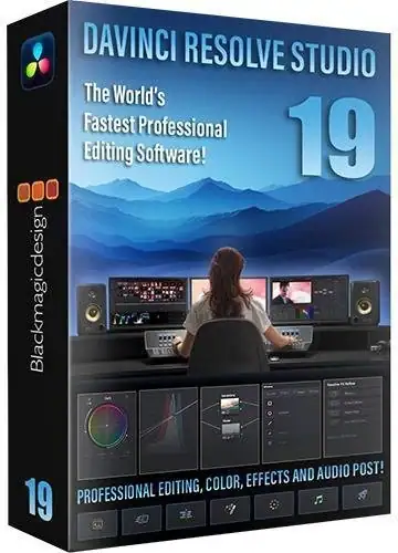 Blackmagic Design DaVinci Resolve Studio 19.1.4 Build 11 (x64) Portable by 7997 [Multi/Ru] скачать торрент