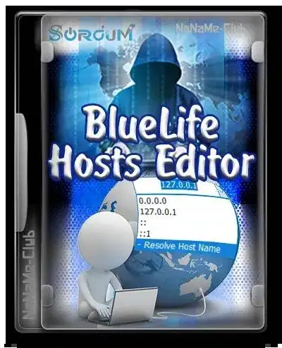 BlueLifeHosts editor 1.5 Portable [Multi/Ru] скачать торрент