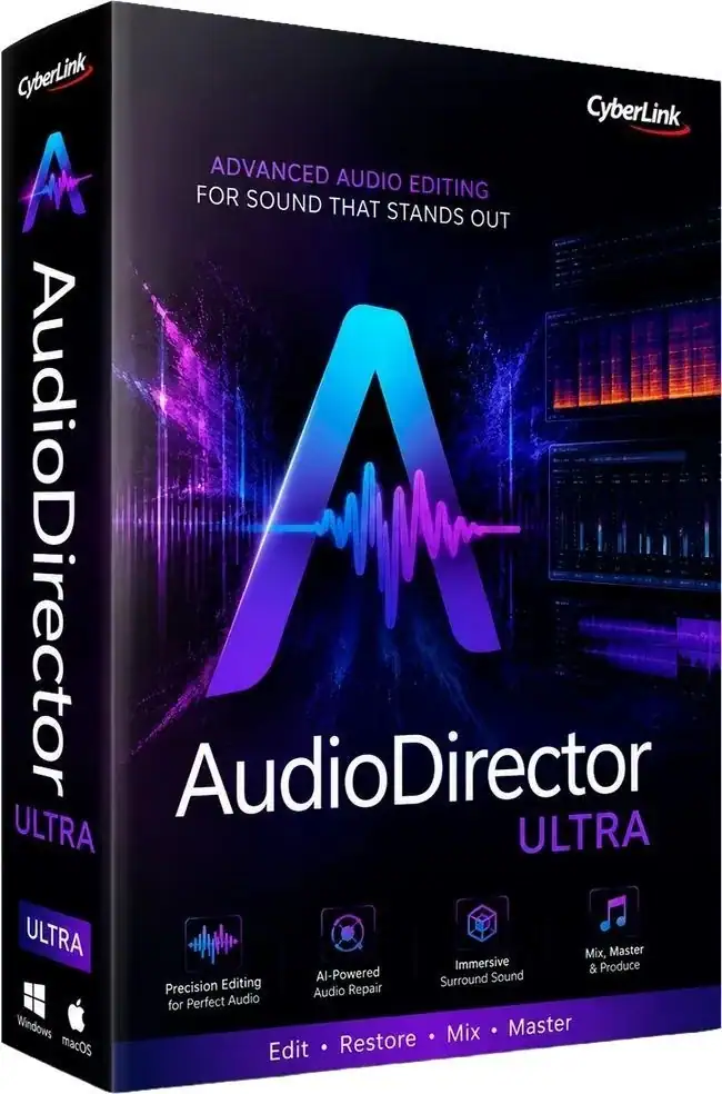 CyberLink AudioDirector Ultra 2027 17.0.6707.0 Portable by 7997 [Multi] скачать торрент