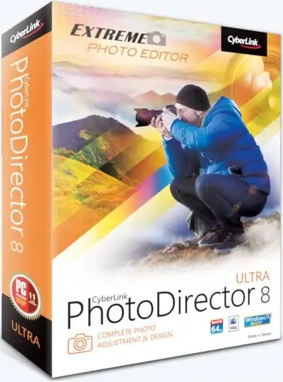 CyberLink PhotoDirector 8 Ultra 8.0.2303.4 (x64) RePack by PooShock [Multi/Ru] скачать торрент