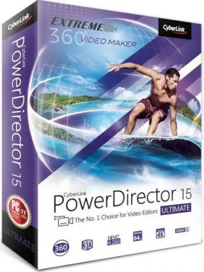 CyberLink PowerDirector Ultimate 15.0.2509.0 [Multi/Ru] скачать торрент