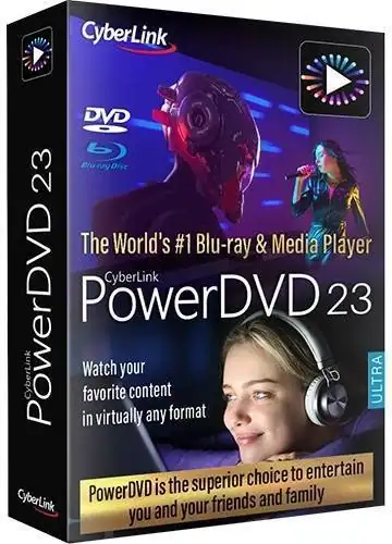 CyberLink PowerDVD 23.0.2704.62 Ultra (x64) RePack by serge2208 [Multi/Ru] скачать торрент