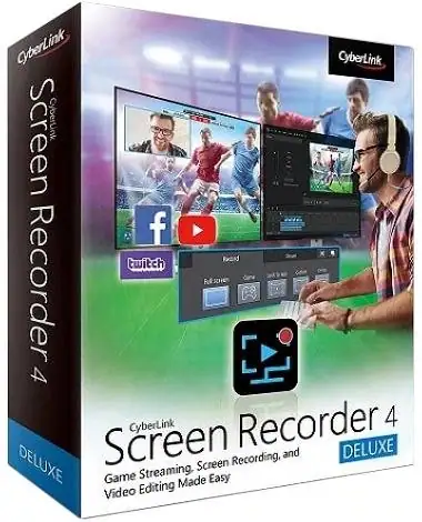CyberLink Screen Recorder Deluxe 4.3.1.25422 RePack by PooShock [Ru/En] скачать торрент