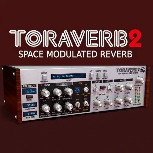 d16 Group — ToraVerb 2.0.2 VST, AAX (x86/x64) RePack by VR [En] скачать торрент