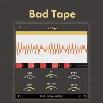 Denise Audio — Bad Tape 1.0.1 VST, VST3, AAX (x86/x64) Retail [En] скачать торрент