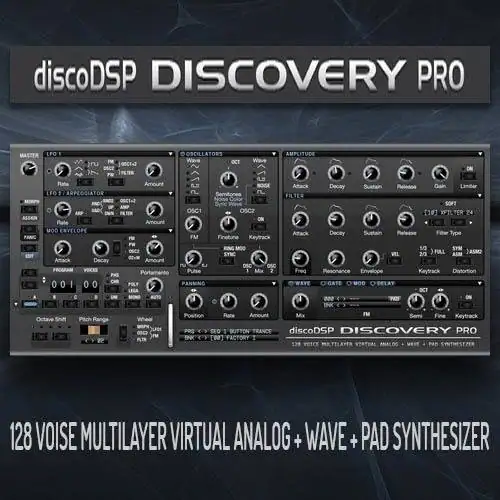 discoDSP Discovery Pro 6.8.0 VSTi (x86/x64) Repack by HEXWARS [En] скачать торрент