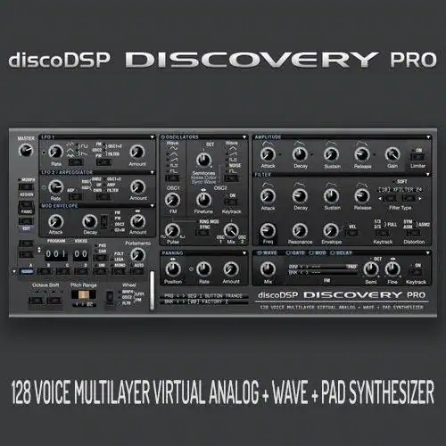 discoDSP Discovery Pro 6.8.1 VSTi (x86/x64) Repack by HEXWARS [En] скачать торрент