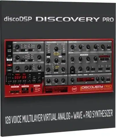 discoDSP — Discovery Pro 7.5 STANDALONE, VSTi, VSTi 3, AAX (x86/x64) Repack by demberto [En] скачать торрент
