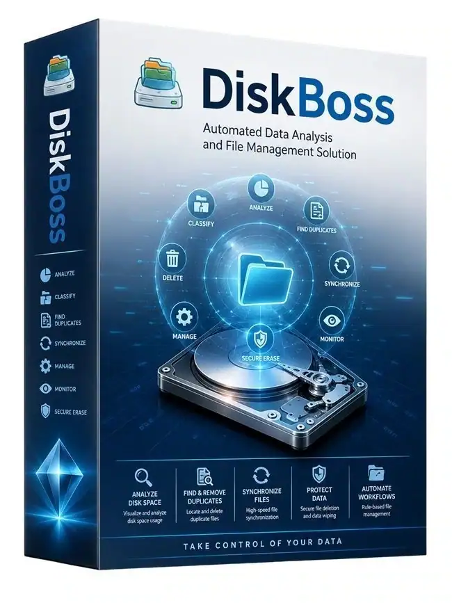 DiskBoss Standart / Pro / Ultimate / Server / Enterprise 16.8.24 [En] скачать торрент