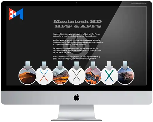 [DMG-образы предустановленных систем] — Macintosh HD — [HFS+ & APFS] v20.10.19 [Multi/Ru] (Preinstalled) скачать торрент