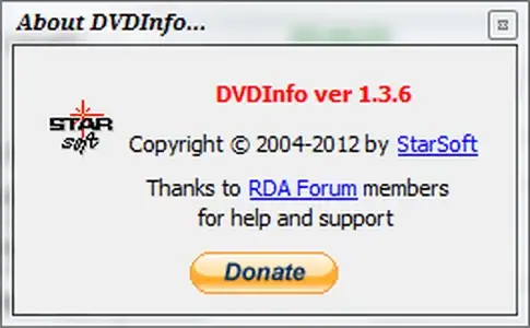 DVDInfo 1.3.7 + Portable [En] скачать торрент