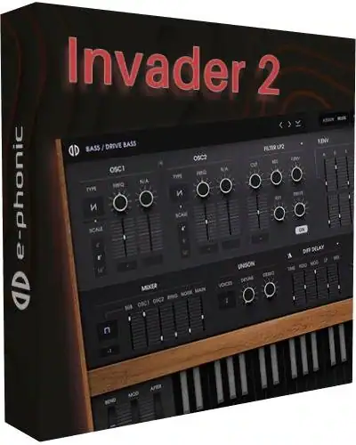 E-Phonic — Invader 2 1.0.10 VSTi 3 (x64) [En] скачать торрент