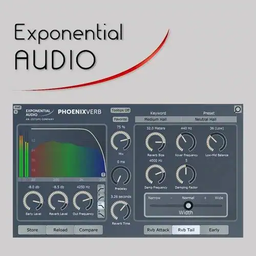 Exponential Audio — PhoenixVerb 6.0.0 VST, VST3, AAX (x64) RePack by R2R [En] скачать торрент