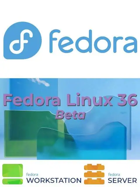 Fedora 36 Workstation Server Beta [x86_64] 2xDVD скачать торрент