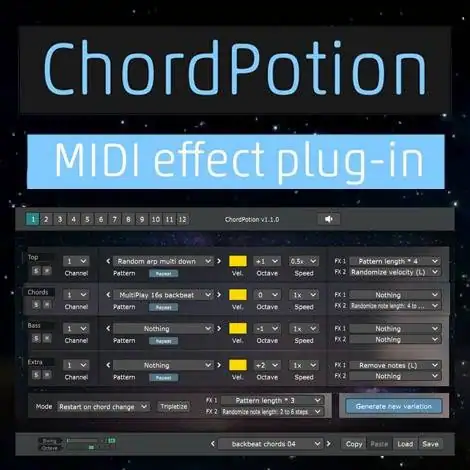 FeelyoursoundHQ — ChordPotion 1.1.0 VSTi (x64) [En] скачать торрент