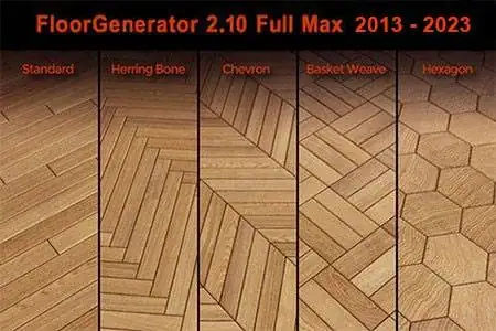 FloorGenerator 2.10 for 3ds Max 2013-2023 [En] скачать торрент