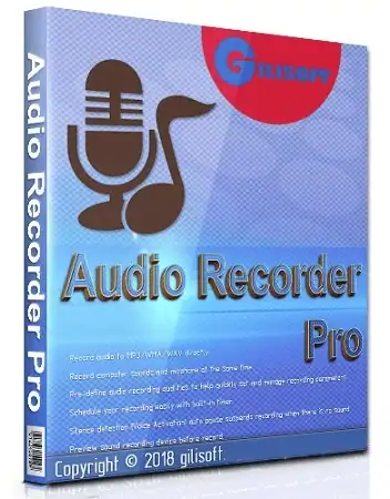 GiliSoft Audio Recorder Pro 11.1.0 RePack (& Portable) by TryRooM [Ru/En] скачать торрент