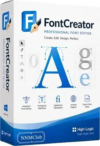 High-Logic FontCreator Professional 16.0.0.3070 Portable by 7997 [Multi] скачать торрент