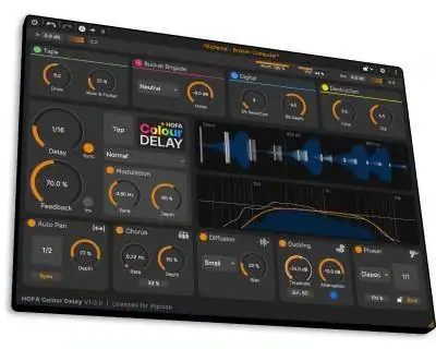 HOFA — Colour Delay 1.0.4 VST 3, AAX (x64) [En] скачать торрент
