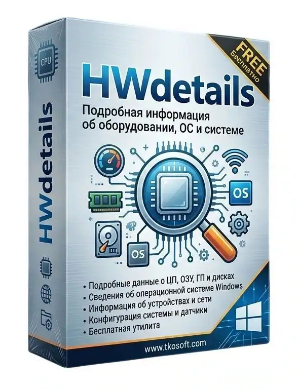 HWdetails 1.0 [En] скачать торрент