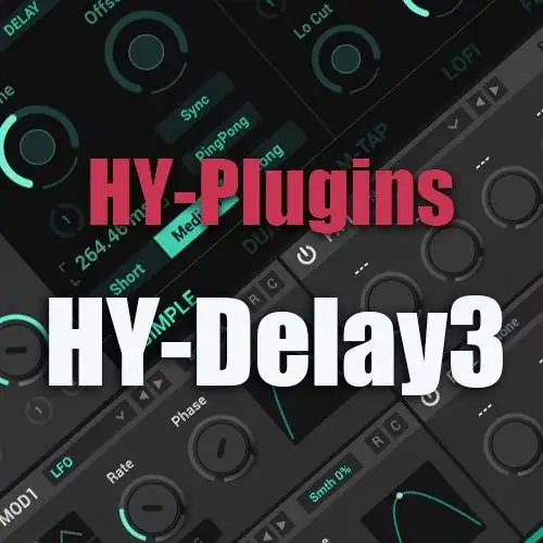 HY-Plugins — HY-Delay3 1.1.2 VST, VST3 (x86/x64) [En] скачать торрент
