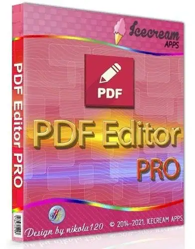 Icecream PDF Editor 2.71 Pro Portable by 7997 [Multi/Ru] скачать торрент