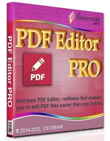 Icecream PDF Editor PRO 3.30 RePack (& Portable) by Dodakaedr [Ru/En] скачать торрент