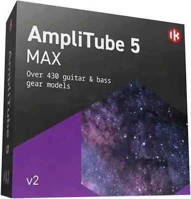 IK Multimedia — AmpliTube 5 MAX V2 5.8.2 STANDALONE, VST 3, AAX (x64) [En] скачать торрент